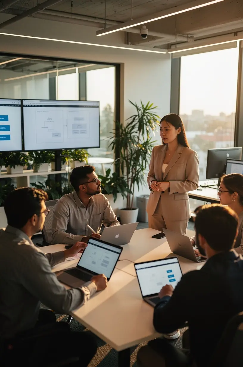 Automating data entry tasks for improved efficiency.